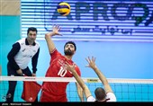 والیبال قهرمانی آسیا - ایران و قطر