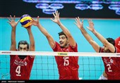 والیبال قهرمانی آسیا - ایران و قطر
