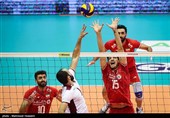 والیبال قهرمانی آسیا - ایران و قطر