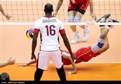 والیبال قهرمانی آسیا - ایران و قطر