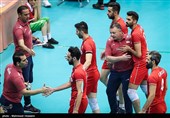 والیبال قهرمانی آسیا - ایران و قطر