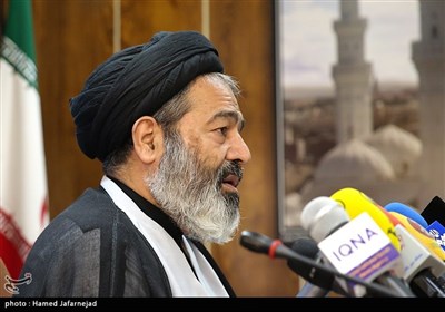 حجت الاسلام سیدعبدالفتاح نواب نماینده ولی فقیه درامورحج وزیارت و سرپرست حجاج ایرانی