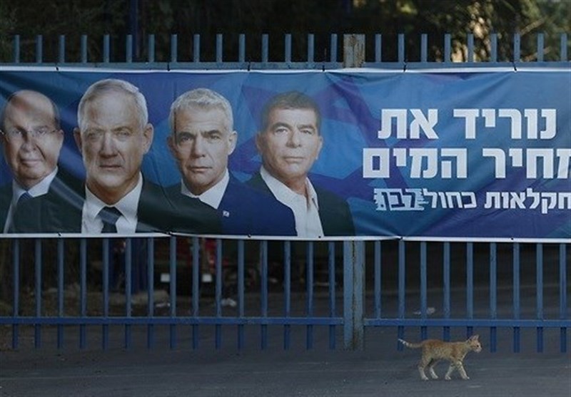 انتخابات الکیان الصهیونی.. اللیکود و&quot;کاحول-لافان&quot; 32 مقعداً لکل منهما والمشترکة 12