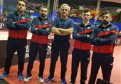تنیس روی میز قهرمانی آسیا| برتری قاطع تیم مردان ایران در آغاز مرحله دوم