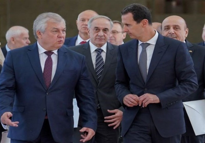 الرئیس الأسد یستقبل المبعوث الخاص للرئیس الروسی إلى سوریا