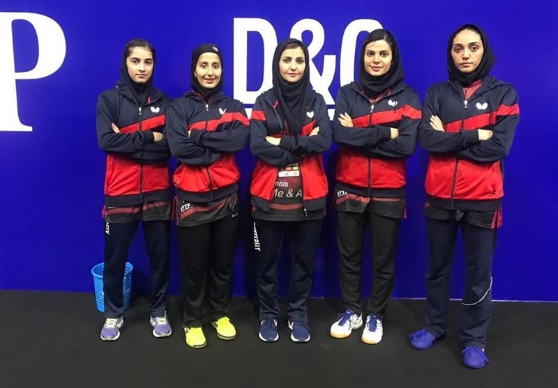 تنیس روی میز قهرمانی آسیا| یازدهمی تیم بانوان ایران با یک رتبه صعود نسبت به دوره قبل