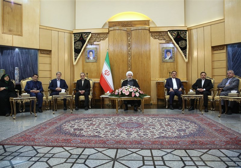 روحاني يصف تواجد القوات الامريكية في شرق الفرات بانه عملا عدائيا وتدخليا