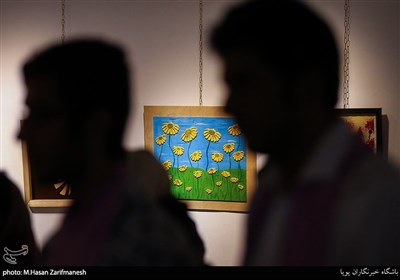افتتاحیه نمایشگاه نقاشی کودکان اوتیسم