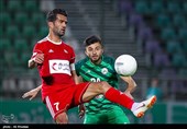 دیدار فوتبال تیمهای ذوب آهن و تراکتور