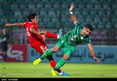 دیدار فوتبال تیمهای ذوب آهن و تراکتور