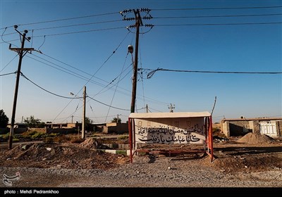 خشکسالی دهه های اخیر و سیل امسال مشکلات روستای قدرت آباد سابله را دو چندان کرده است