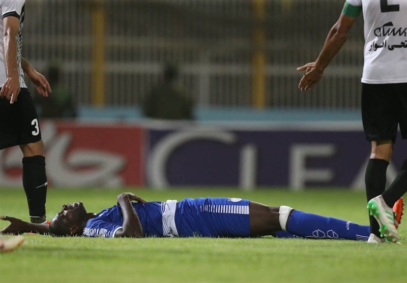 Esteghlal Striker Diabaté Sidelined for One Month