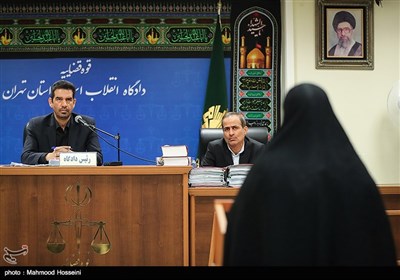 قاضی مسعودی مقام در نخستین جلسه رسیدگی به اتهامات شبنم نعمت‌زاده، دختر وزیر اسبق صنعت، معدن و تجارت