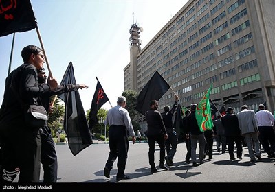 دسته عزاداری بمناسبت هفتمین روز شهادت امام حسین(ع)