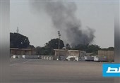 لیبی|حملات نیروهای «حفتر» به فرودگاه معیتیقه