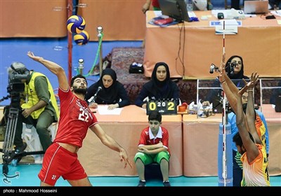 والیبال قهرمانی آسیا - ایران و هند