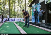 برگزاری مسابقات آزاد مینی‌گلف در پارک ملت