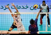 دیدار تیم‌های والیبال ایران و چین تایپه - مسابقات قهرمانی آسیا 