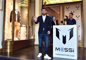 رونمایی مسی از فروشگاه لباسش در بارسلونا + عکس