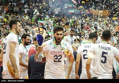 قهرمانی ایران در مسابقات والیبال قهرمانی آسیا