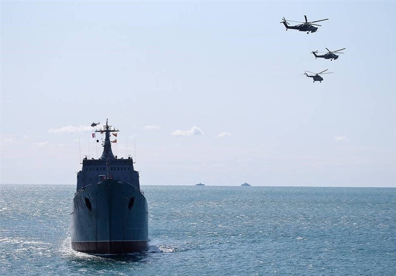 برگزاری رزمایش بزرگ دریایی در سواحل کِریمه