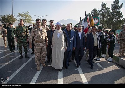 مراسم رژه نیروهای مسلح در کرمانشاه 
