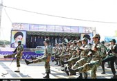 رژه نیروهای مسلح در خرم‌آباد به‌روایت تصاویر