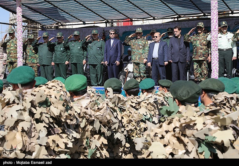مراسم رژه نیروهای مسلح در ارومیه به روایت تصویر