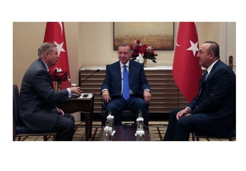 دیدار اردوغان و سناتور جمهوری خواه و گفت‌وگو درباره اف 35