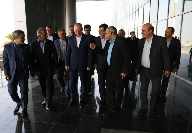 وزیر نفت و منابع معدنی کشور سوریه وارد فرودگاه عسلویه و منطقه پارس جنوبی شد