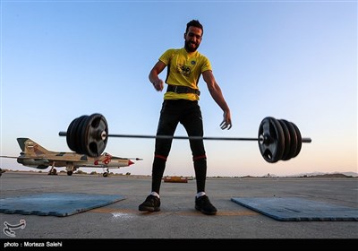 مسابقات قوی‌ترین مردان استان اصفهان، جام نکوداشت هفته دفاع مقدس، در پایگاه هوایی شهید بابایی