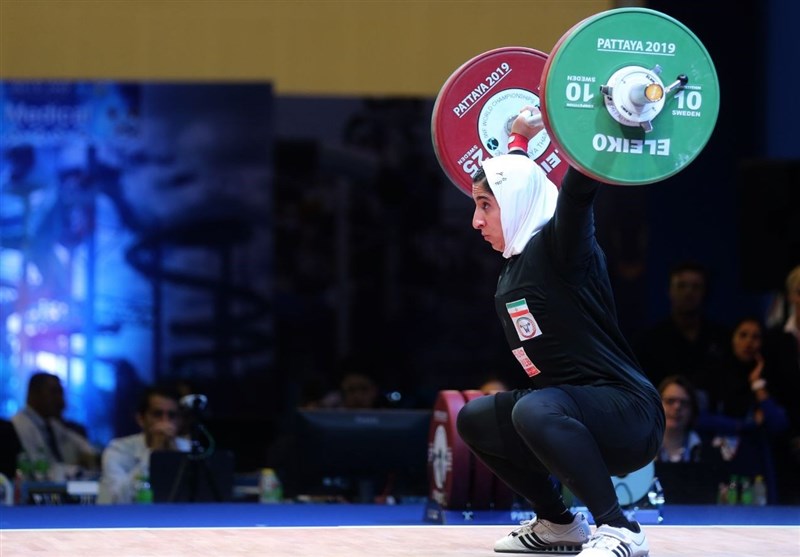 وزنه‌برداری قهرمانی جهان| عنوان شانزدهمی نماینده ایران در دسته 71 کیلوگرم بانوان