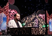 سید حسین متولیان در شب و شعر و مرثیه خوانی بر آستان اشک