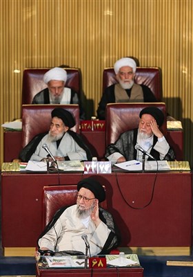 آیت الله سید کاظم نورمفیدی در هفتمین اجلاسیه دوره پنجم مجلس خبرگان رهبری