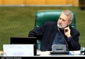 علی لاریجانی در جلسه علنی مجلس شورای اسلامی 