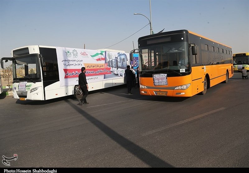 اخبار اربعین 98| جابجایی زائران ایرانی به سمت عراق با 22 اتوبوس آغاز شد