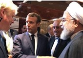 Rouhani, Macron, Johnson Hold Trilateral Talks