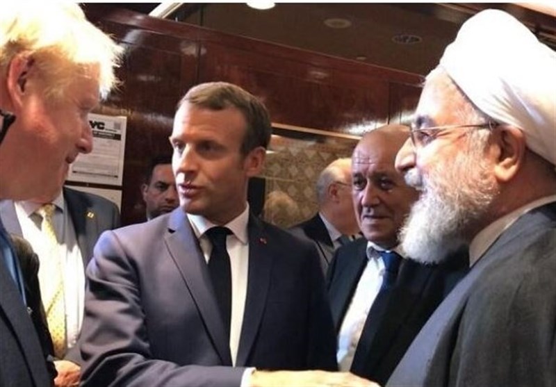 Rouhani, Macron, Johnson Hold Trilateral Talks