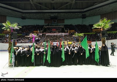 گردهمایی بزرگ گردان‌های بیت المقدس و کوثر بسیج وزارتخانه‌ها و ادارات تهران بزرگ