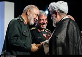 تجلیل از فرماندهان و مسئولین فعال در حوزه تاریخ شفاهی توسط سرلشکر حسین سلامی فرمانده کل سپاه