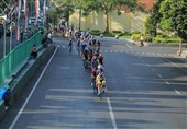 عنوان سومی گنج‌خانلو در مرحله سوم مسابقات دوچرخه‌سواری تور اندونزی