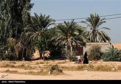 تردد خطرناک اهالی روستاهای عنافچه با قایق