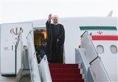 رئیس جمهور ساعتی پیش عازم تهران شد