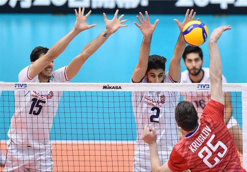 Iran Loses to Russia in Four Sets at FIVB World Cup