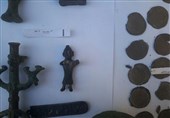 کشف عتیقه‌جات 1400 ساله در گرگان / 2 متهم دستگیر شدند