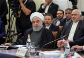 روحانی در اتحادیه اوراسیا: جامعه بین‌المللی باید با اتخاذ تصمیم قاطع با رویکرد خصمانه آمریکا مقابله کند