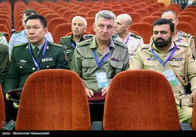 دوازدهمین نشست نیروی انتظامی جمهوری اسلامی ایران با وابستگان نظامی و افسران رابط پلیس کشورهای خارجی مستقر در تهران