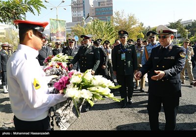 دوازدهمین نشست نیروی انتظامی جمهوری اسلامی ایران با وابستگان نظامی و افسران رابط پلیس کشورهای خارجی مستقر در تهران