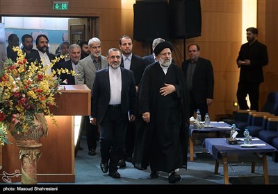 حضور حجت الاسلام سید ابراهیم رئیسی رئیس قوه قضائیه در همایش قضات محاکم دادگستری کل استان تهران