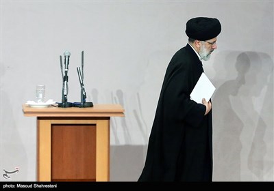  حجت الاسلام سید ابراهیم رئیسی رئیس قوه قضائیه در همایش قضات محاکم دادگستری کل استان تهران
